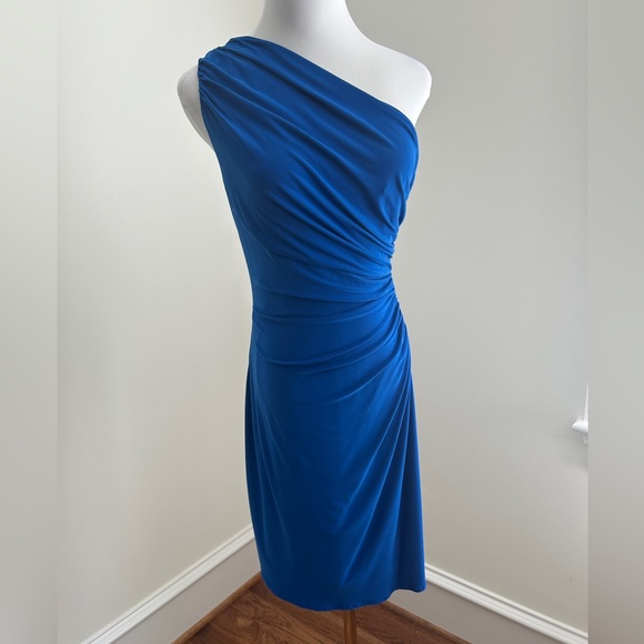 RALPH LAUREN ONE SHOULDER DRESS - Picture 1 of 4